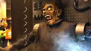 UNEXPECTED Scares!😱  When Animatronics Comes to Life at Halloween Show! 🎃 🤣