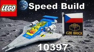 LEGO Classic Space 10497 Galaxy Explorer | Speed build | 4K