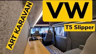 Karavan Tanıtım Art Karavan VolksWagen Transporter T5 Slipper Gri