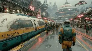 Terminal Core | Futuristic Transit & Cyberpunk Ambience