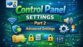Contro pannel setting part 2 #controlpanel #controlpanels #laptoprepair #laptoprepairtraining 