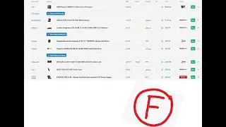 I look at PCpartpicker lists!