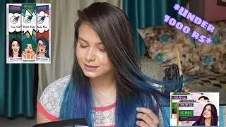 I dyed my hair Blue at home||TRANSFORMED MY HAIR UNDER 1K||😱