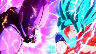 (LANDSCAPE MODE) HIT VS SUPER SAIYAN BLUE KAIOKEN(x10) GOKU | Dragon Ball (DB) Legends Recreation