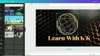 How to Make A YouTube Channel Art Using Canvas(Learn For Earn)