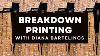 Breakdown Printing Artist Talk with Diana Bartelings | ON THE BIAS