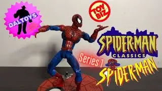 ToyBiz Spider-Man Classics: Series 1 Spider-Man Figure Review - DALTOYS