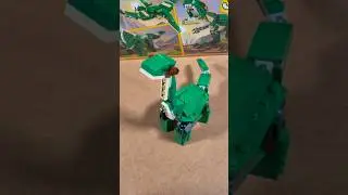 LEGO 3in1 Mighty Dinosaurs set! 4th build - brachiosaurus #lego #legosets #legobuilds #lego3in1