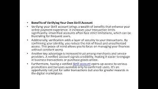 Buy Verified Skrill Accounts