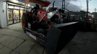 Tractor Dozer (Kubota MU5501 Tractor) by USHA AGRO INDUSTRIES, Vidisha (M.P.) #TractorStunt