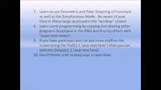 Calculator Basic Rules Reminder and Vector Introduction