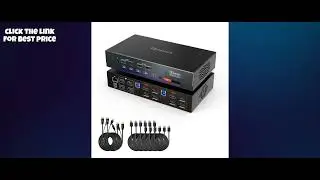 Обзор KVM-переключателя TESmart с четырьмя мониторами: 4K 60 Гц, DP+HDMI, EDID и гигабитная локал...