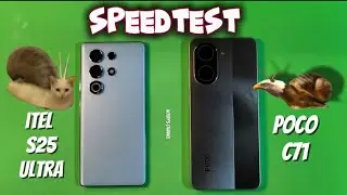 Itel S25 Ultra против Poco C71 | SPEEDTEST 🔥