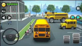 Euro School Bus Coach Samulator - Driving school Bus || Android GamePlay part 1