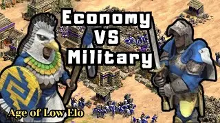 Экономика против армии (низкий рейтинг Эло) | Age of Empires 2
