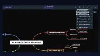 How to Download Mind Maps as PNG, SVG, or PDF | MindMap AI