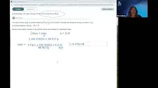 Calculating Entropy Change from Reversible Heat Flow