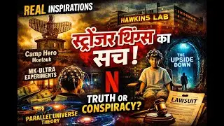 Stranger Things का REAL सच 😱 | Montauk Project, MK-Ultra & Upside Down Explained