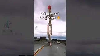 A Stickman Running On The Road