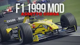 Мод Assetto Corsa F1 1999 года &mdash; эпическое возвращение Дэймона Хилла в Имоле!