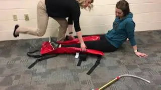 Vacuum splint for a Tibia fracture