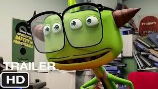 MONSTERS AT WORK HD Trailer (2021) Disney + Series