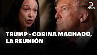 La reunión Trump - Corina Machado será mañana en la Casa Blanca | DNews