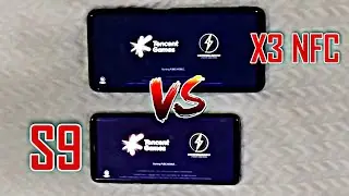 Poco x3 NFC vs Samsung Galaxy s9 test Speed | Pubg Mobile