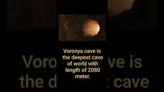 Deepest Cave of the world. #q0333 #shorts