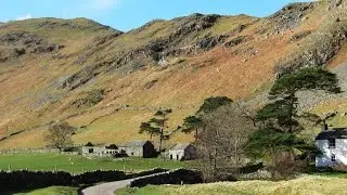 Lake District country Walk   Martindale to Wether Hill on High Street (Roman Road) round