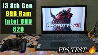 Prototype 2 Game Tested on Low end pc|i3 8GB Ram & Intel UHD 620|Fps Test 😇|
