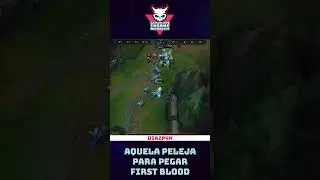 Aquela peleja para pegar first blood #shorts #leagueoflegends