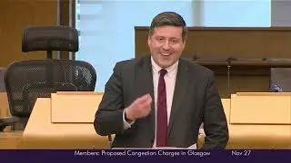 Members&rsquo; Business: Glasgow Council's plans for a toll on using the Clyde Tunnel - 27 November 2025