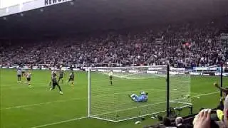 shola ameobi penalty against the mackems!