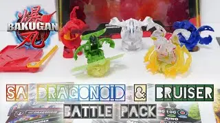 SPECIAL ATTACK DIAMOND DRAGONOID & BRUISER BATTLE PACK | Bakugan G3 | BAKUGAN UNBOX