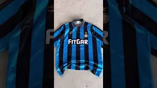Inter&rsquo;s 1992&ndash;93 home shirt by Umbro
