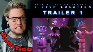 Five Nights At Freddy's Sister Location Trailer 1 REACTION & THOUGHTS!