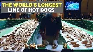 Longest line of hotdogs sets new world record (WION Edge)