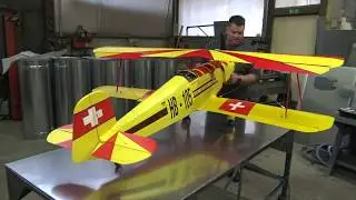 25000 Subs Tribute RC Plane Bücker Bü 133 Jungmeister  has arrived Quick sneak peek
