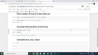 Aggregation Exercise