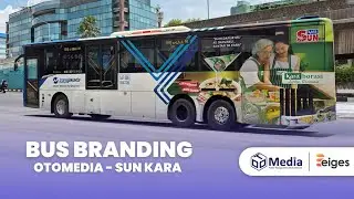 Kolaborasi Kara Santan Bersama OTOMEDIA Kampanye Kreatif di Angkot dan Bus Transjakarta