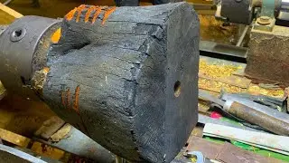 Creative Turning Wood Pot into Art