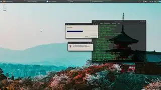 #vlogDesktop After Install Manjaro KDE