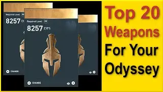 Assassins Creed Odyssey - The real Top 20 - Best Weapons in Odyssey!
