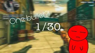 Critical Ops but I can only use ONE BULLET