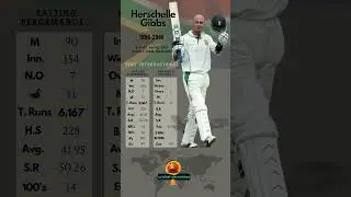 Herschelle Gibbs - Cricketer Test Statistics 📈