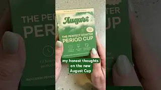 My honest thoughts on the new August Cup #shorts