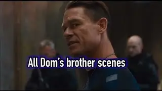 All Dom&rsquo;s brother scenes(Jacob) - Fast and Furious 9