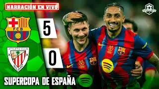 ✅BARCELONA gole&oacute; al ATHLETIC CLUB y clasific&oacute; a la FINAL de SUPERCOPA DE ESPA&Ntilde;A (PARTIDO SIMULADO)