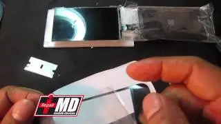 iPhone 5 Broken Glass replacement start to finish